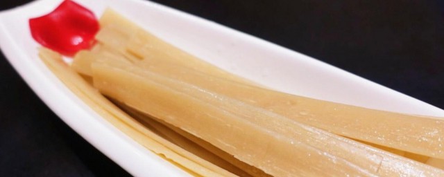 生笋片制作技巧 笋片的做法