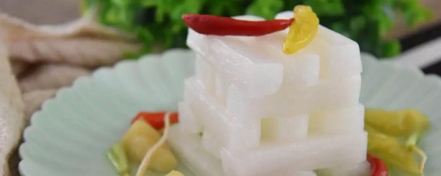 四川酱萝卜的腌制技巧大全 酱萝卜的腌制技巧简介