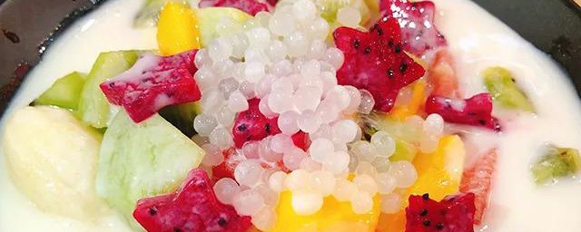 椰汁水果捞次序 怎样做椰汁水果捞
