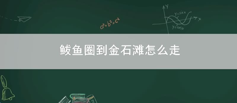 鲅鱼圈到金石滩如何走