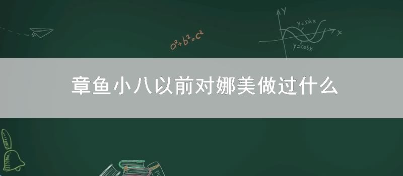 章鱼小八以前对娜美做过什么