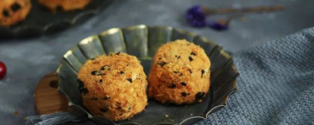 海苔肉松小贝的做法 海苔肉松小贝的做法