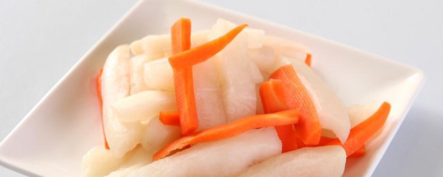 腌萝卜的家常做法 腌萝卜的家常做法与步骤