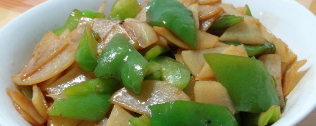 青椒土豆片的做法 青椒土豆片的做法简单介绍