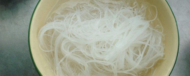 泡好的米粉如何保存 泡好的米粉保存要领介绍