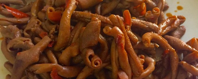 香辣卤鸭肠的做法 香辣卤鸭肠怎样做