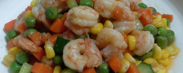 青瓜玉米炒鲜虾仁 青瓜玉米炒鲜虾仁做法介绍