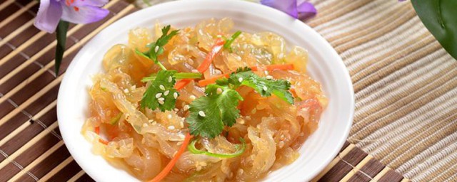 活海蜇怎样做 做凉拌海蜇的次序