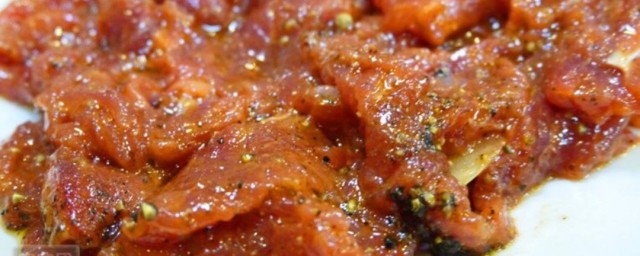 过年腌牛肉的做法 过年腌牛肉的做法与次序