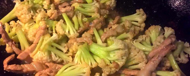 花菜炒肉丝的做法 花菜炒肉丝的做法与步骤