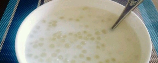 豆香西米露的做法 怎样做豆香西米露