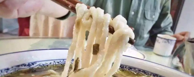 重庆长寿鱼面的加工技巧 重庆长寿鱼面的加工技巧简介