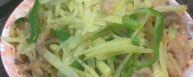 土豆尖椒肉丝怎样弄 尖椒土豆炒肉丝的做法