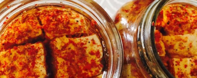 红油霉豆腐的制作技巧教程 怎样做红油霉豆腐