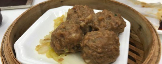 时蔬牛肉球怎样弄 做时蔬牛肉球技巧