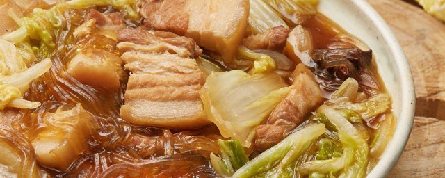 白菜粉条肉怎样做 怎样做白菜粉条肉