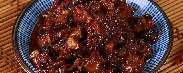 不辣香菇牛肉酱怎样做 制作香菇牛肉酱的技巧