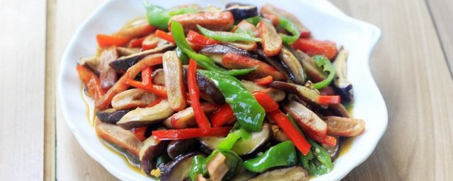 香菇炒蟹排的做法 香菇炒蟹排的做法次序