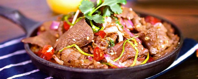 如何做孜然牛肉 做孜然牛肉步骤