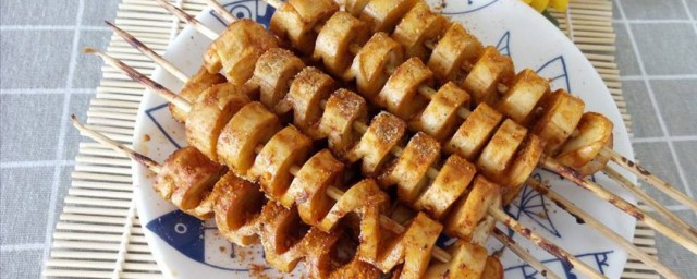 如何做烤面筋 烤面筋做法