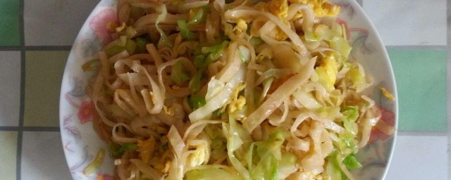 素炒饼制作办法 如何制作素炒饼
