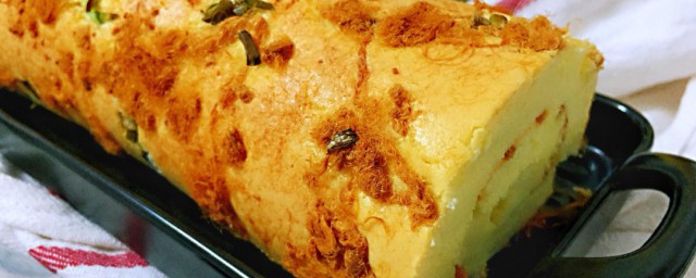 肉松酸奶蛋糕卷的做法 肉松酸奶蛋糕卷怎样做