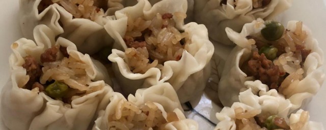 胚芽米版烧麦的做法 胚芽米版烧麦怎样做