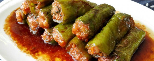 肉酿柿子椒怎样做 肉酿柿子椒做法简介