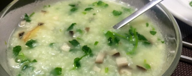 末蔬菜粥怎么做 肉末青菜粥做法介绍