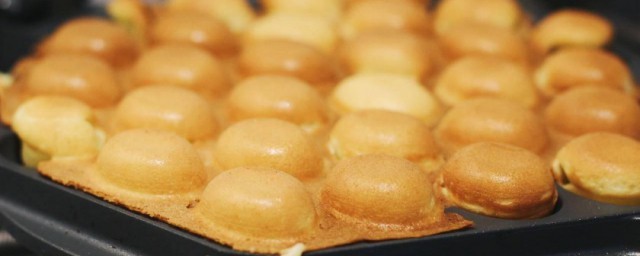 早餐机做鸡蛋仔的制作方法 原味鸡蛋仔的做法