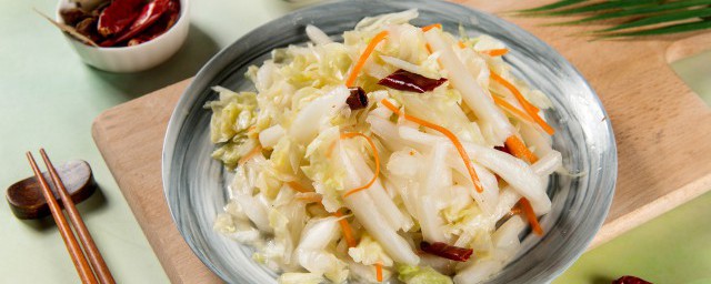 清炒白菜怎样做 清炒白菜的做法