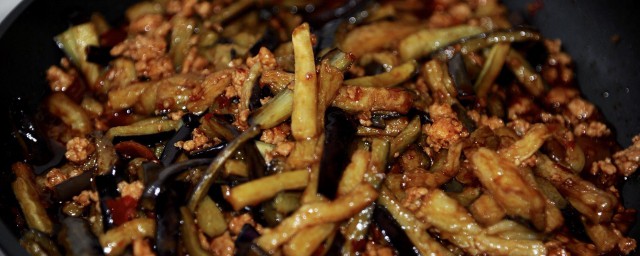 怎样做茄子炒肉末 茄子炒肉末的做法