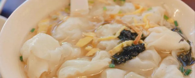 浓汤什锦馄饨怎么做 浓汤什锦馄饨做法