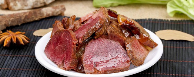 卤牛肉精确技巧 家庭卤牛肉的精确技巧
