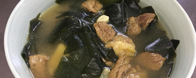 排骨海带汤的步骤 排骨海带汤的经典做法