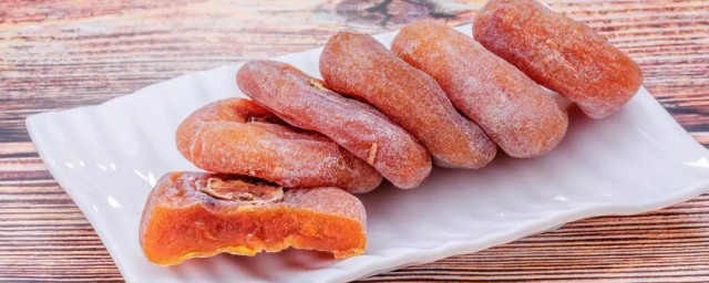 柿饼的功效与禁忌 食用柿饼的功效与禁忌