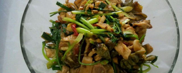 酸杂肉的做法 怎么做坛子酸渣肉