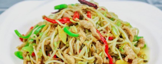 葱头炒豆芽怎样做 葱头炒豆芽的做法