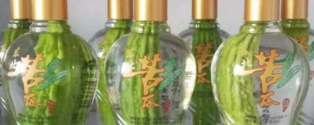 苦瓜酒的苦瓜怎样放进去的 苦瓜酒的苦瓜放进去的技巧