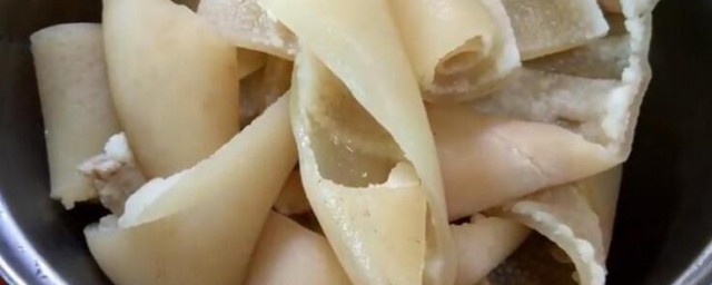 猪肉如何做猪皮才不硬 猪肉如何做猪皮才不硬