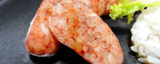 如何做糯米肉肠 做糯米肉肠步骤