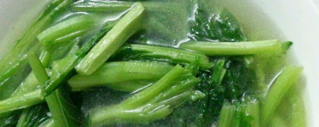 上汤芥菜怎样做 做上汤芥菜的技巧