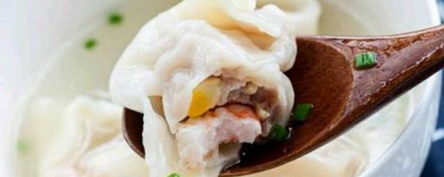虾仁肉馄饨怎样做 虾仁肉馄饨的做法