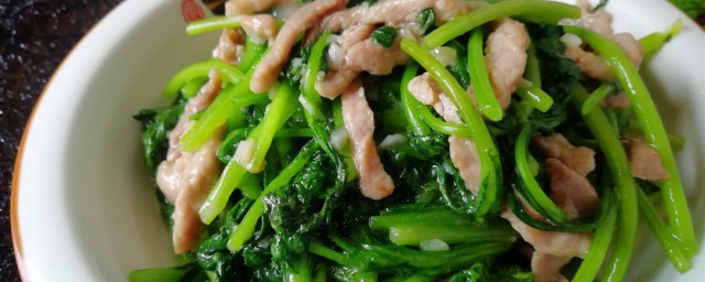 茼蒿菜怎样炒好吃 炒茼蒿的做法