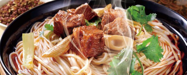 制作牛肉面的技巧 制作牛肉面的技巧简介