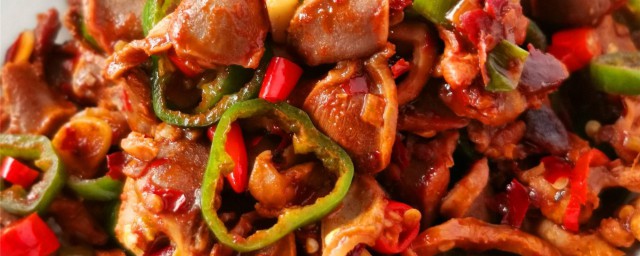 大蒜炒鸡杂怎样做 简介大蒜炒鸡杂怎样做