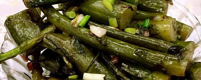 清炒洪山菜苔怎样做 清炒洪山菜苔做法简介