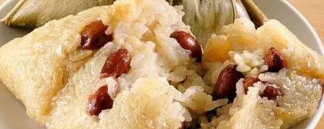 花生红枣粽子怎样做 花生红枣粽子的做法