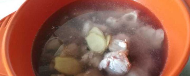 薏米红豆猪脚怎样做 红豆薏米猪蹄汤的做法