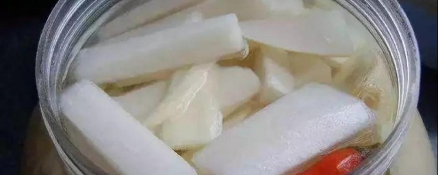 萝卜晒好后怎样腌制 腌萝卜做法